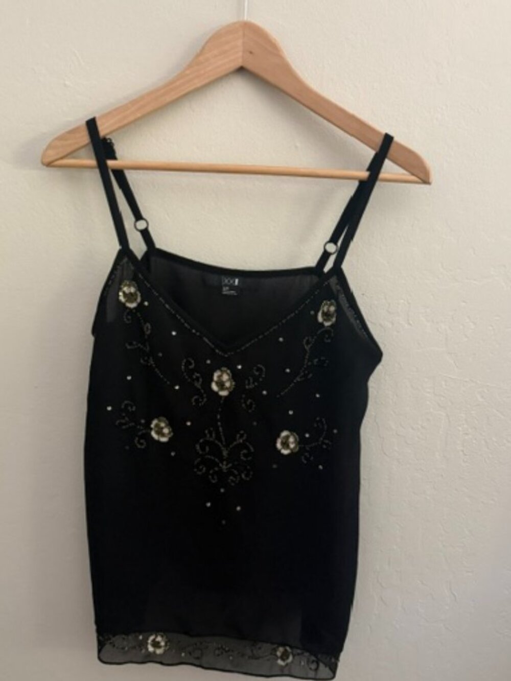 beaded tank top